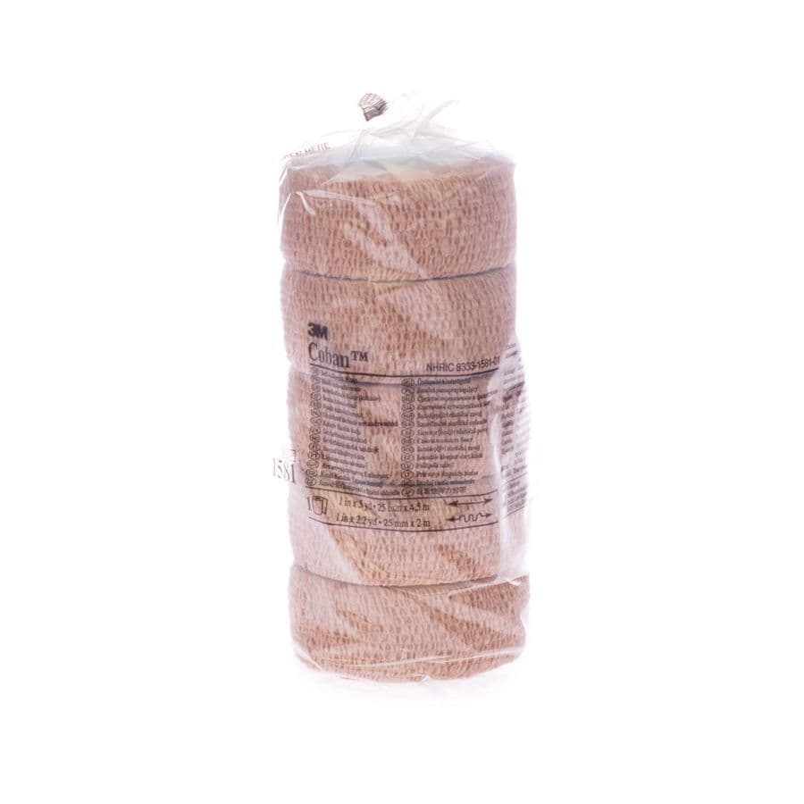 Coban 3m Bandage El. Skin Roul. 2,5cmx4,5m 5 1581