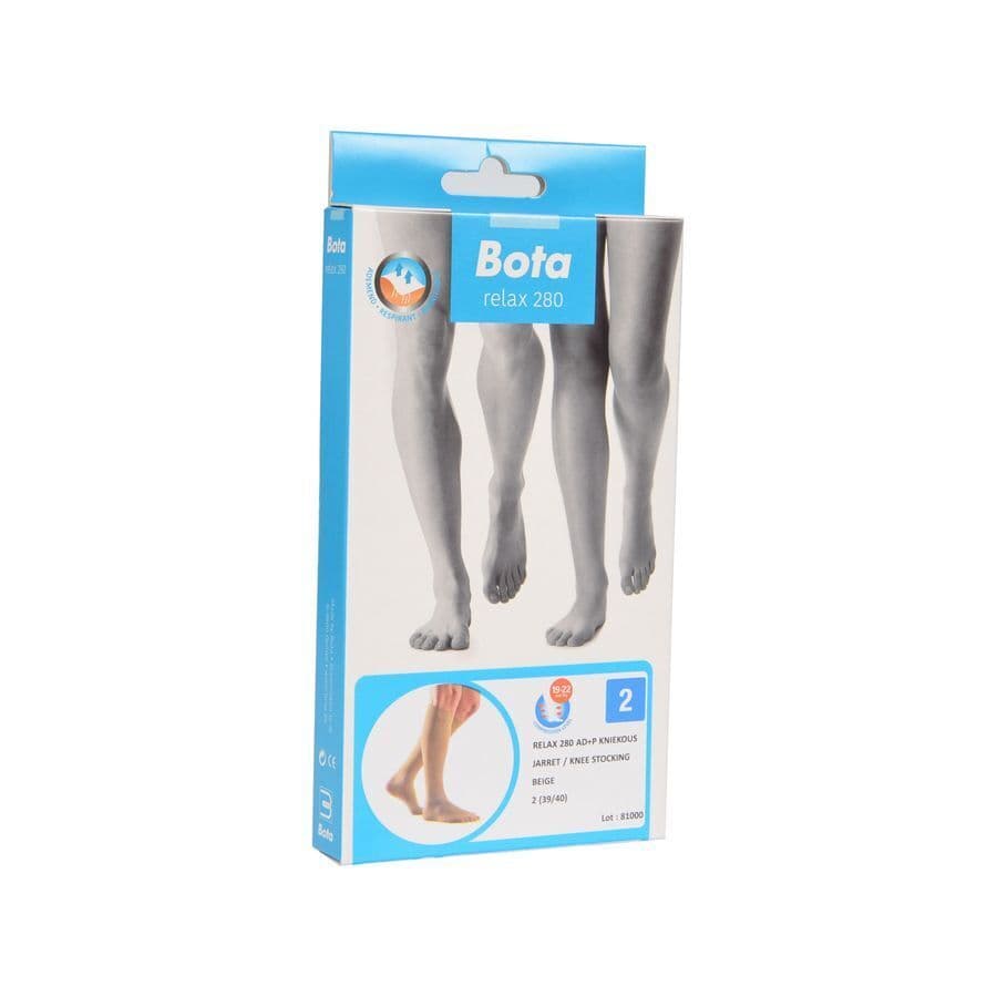 Bota Relax 280 Korte Kous Beige N2