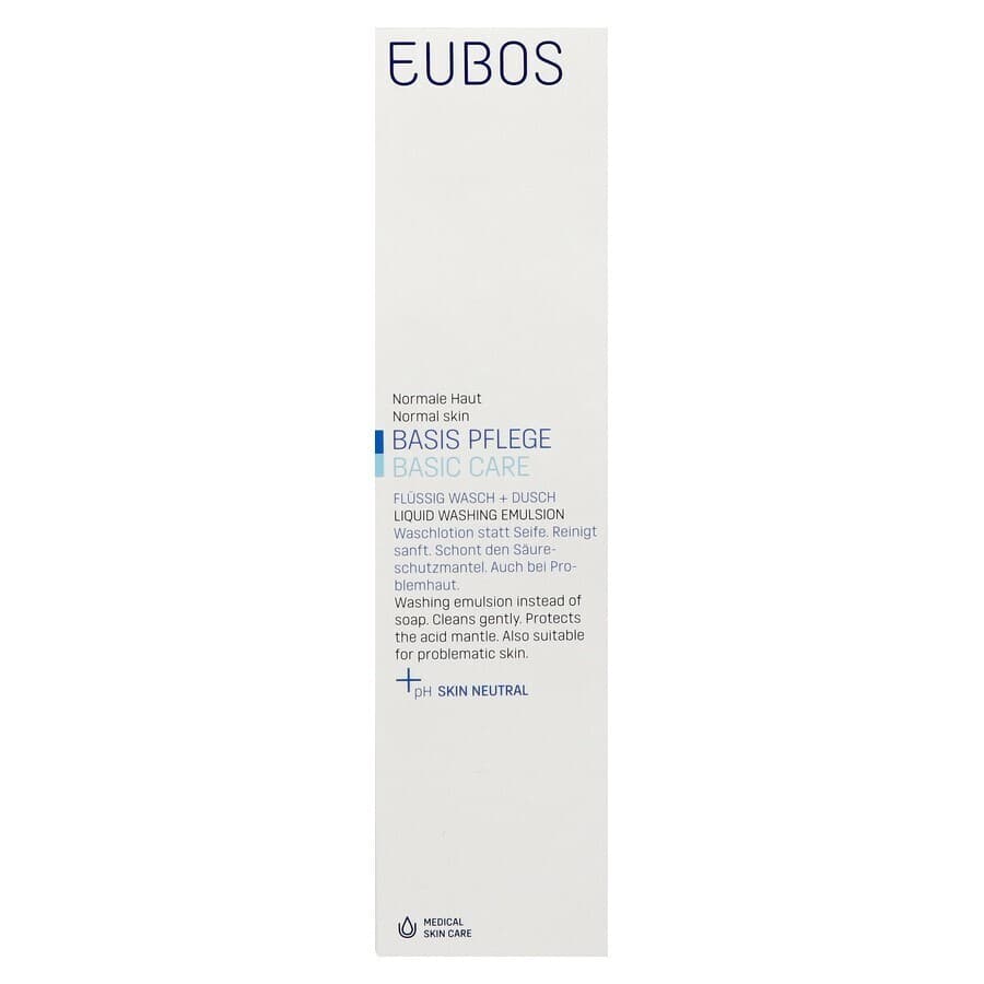 Eubos Zeep Vloeibaar Blauw N/parf 400ml