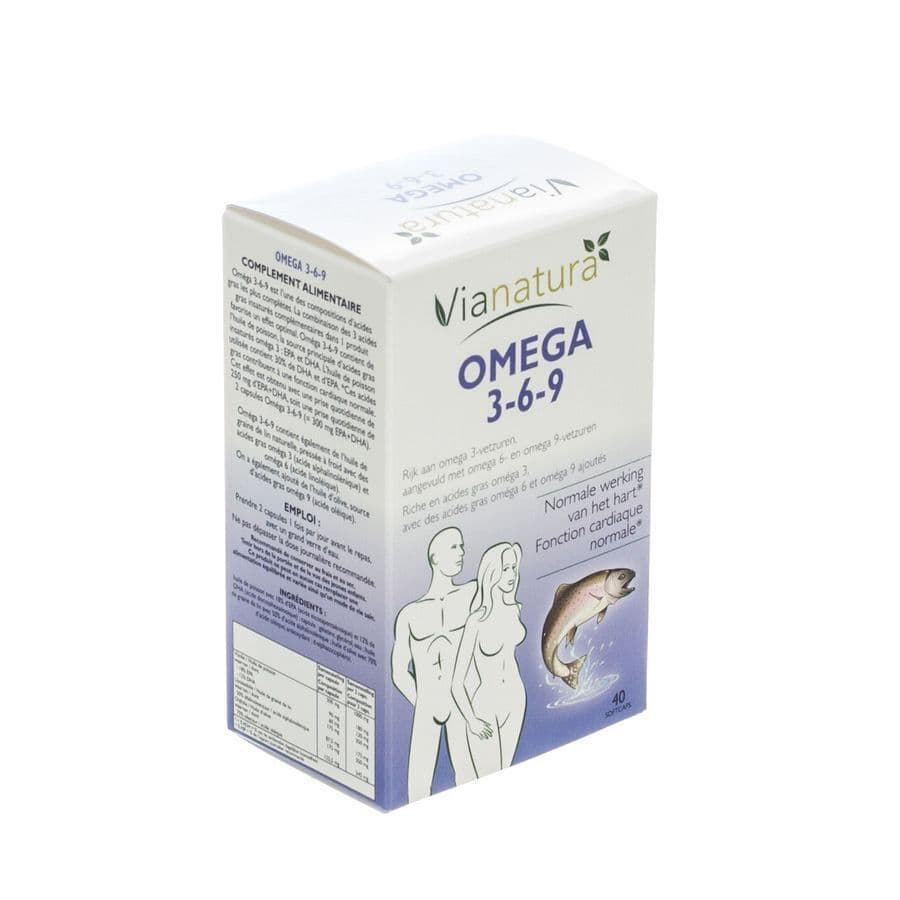 Via Natura Omega 3-6-9 40 Gélules