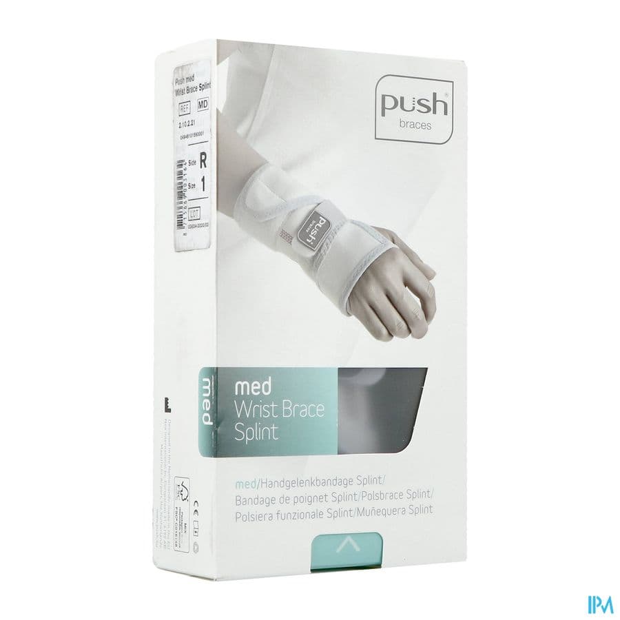 Push Med Polsbrace Splint Rechts 13-15cm T1