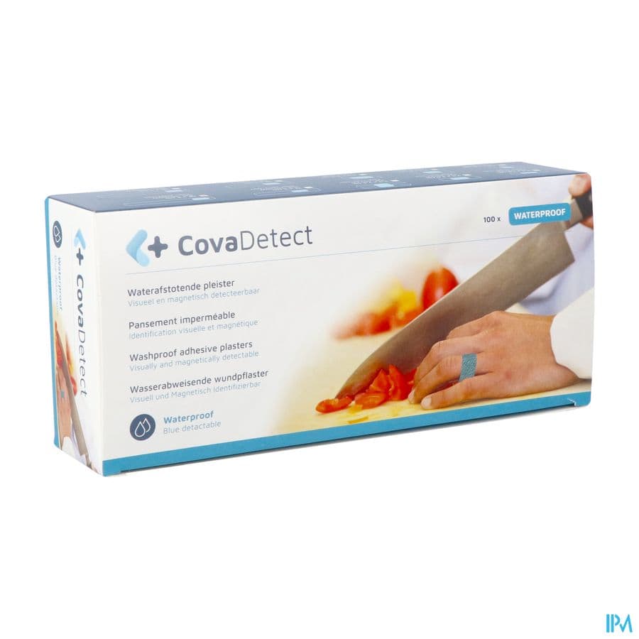 Cova Detectiepleister Blauw 2x18cm Wtp 100 20180w