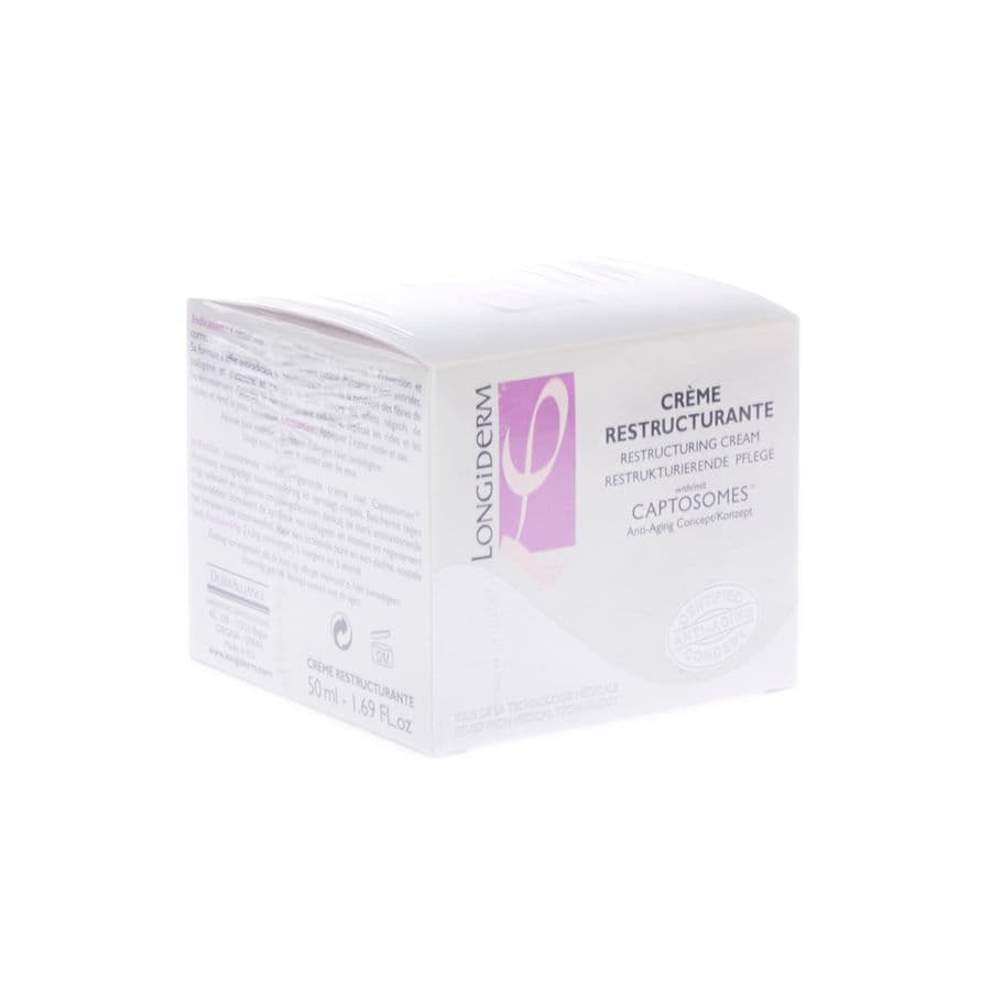 Longiderm Creme Herstructurerend Gelaat 50ml