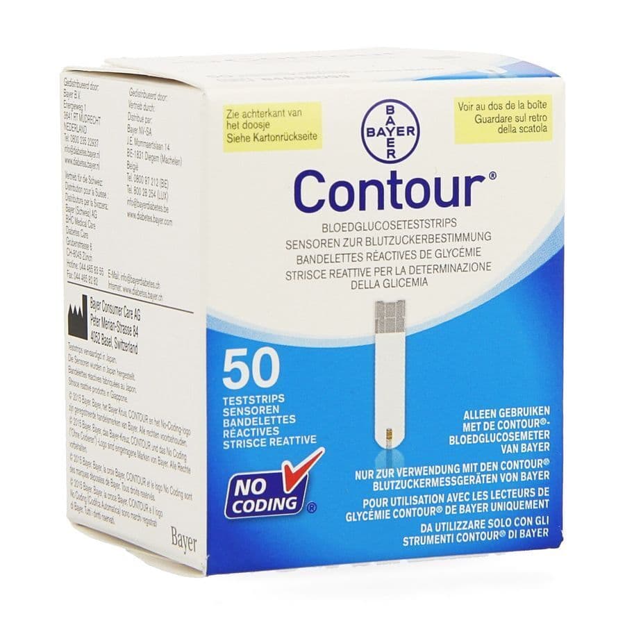 Bayer Ascensia Contour Teststrips