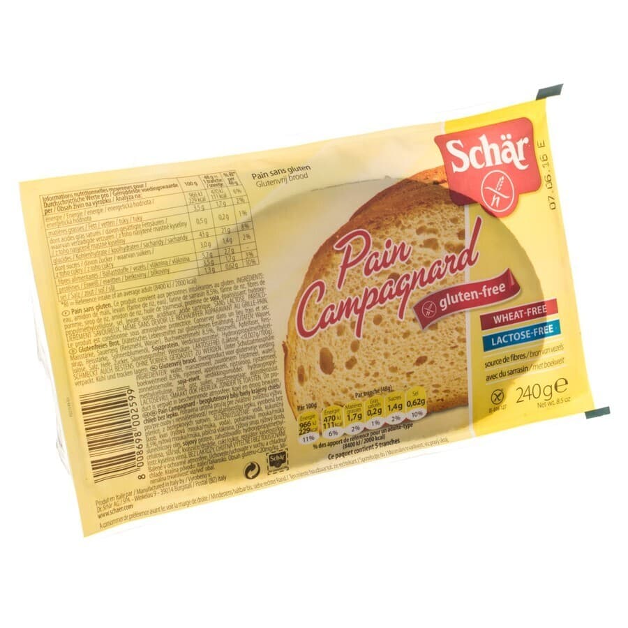 Schar Boerenbrood Gesneden 240g 6575 Revogan