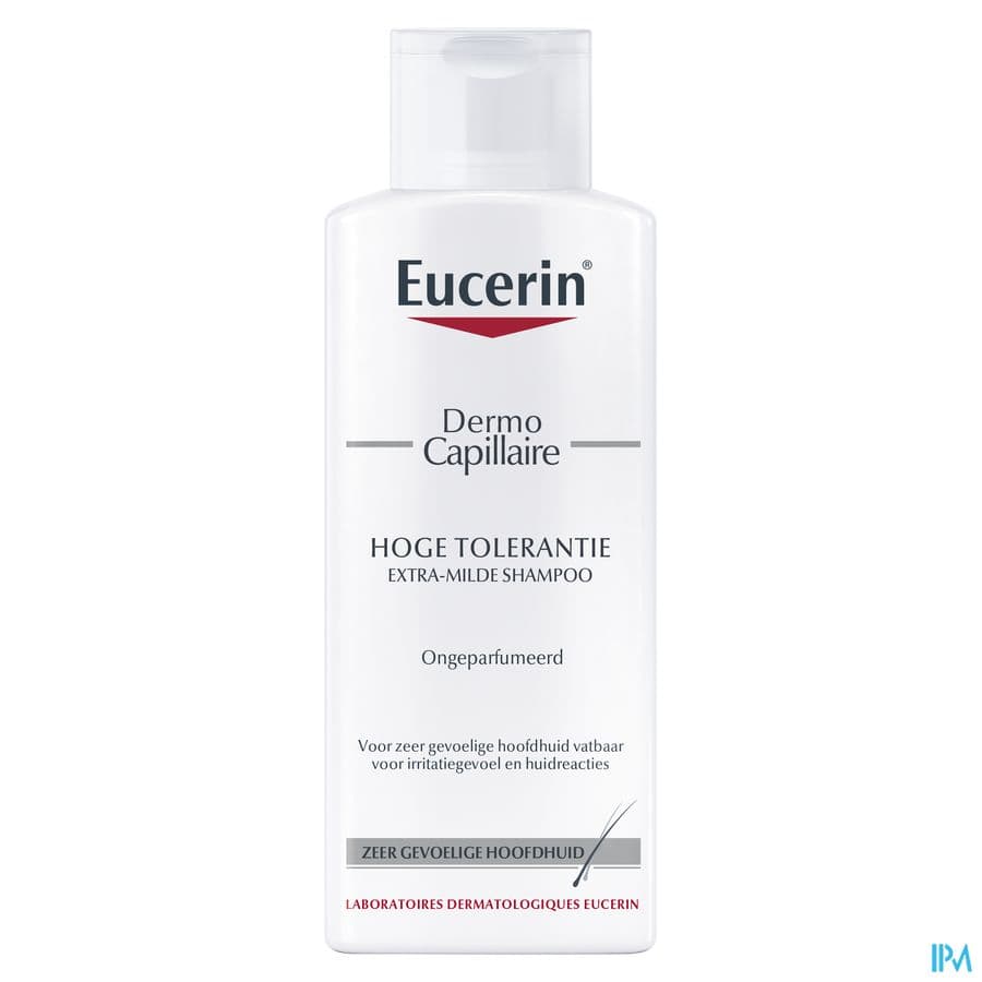 Eucerin DermoCapillaire Hoge Tolerantie Extra Milde Shampoo Zeer Gevoelige Hoofdhuid 250ml