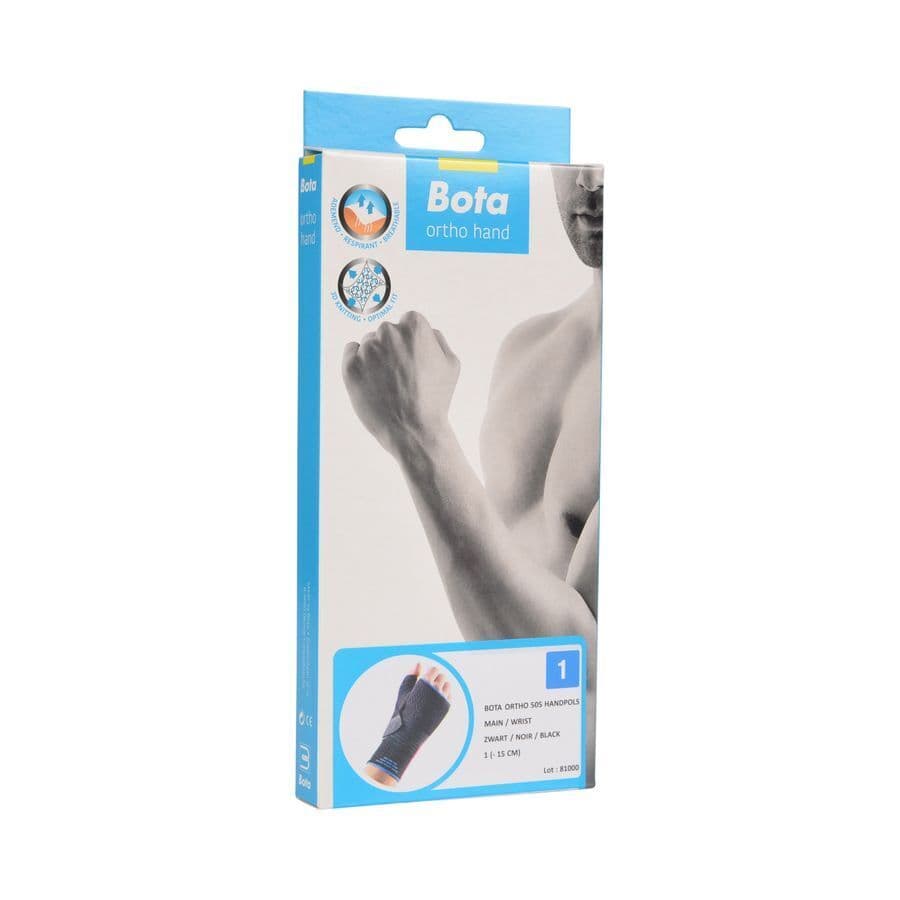 Bota Ortho Handpolsbandage 505 Zwart N1