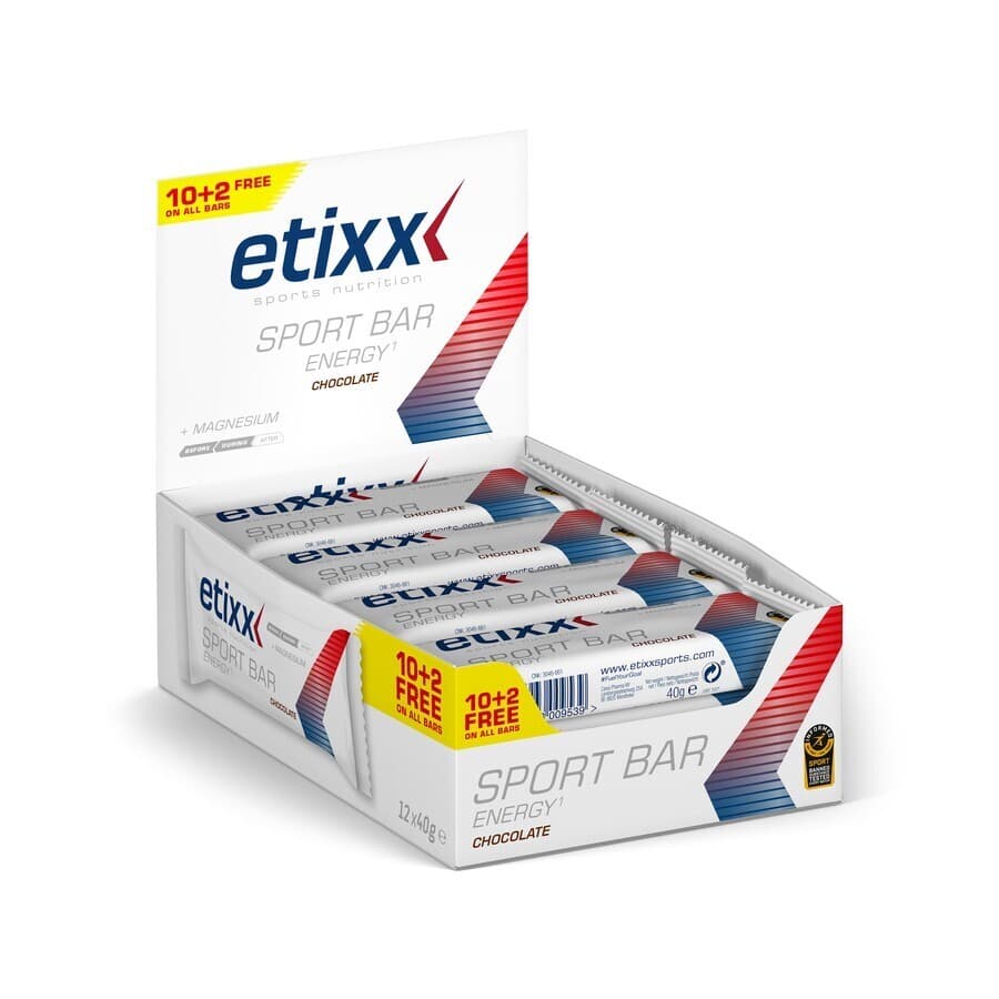 Etixx Energy Sport Bar Chocolate 12x40g
