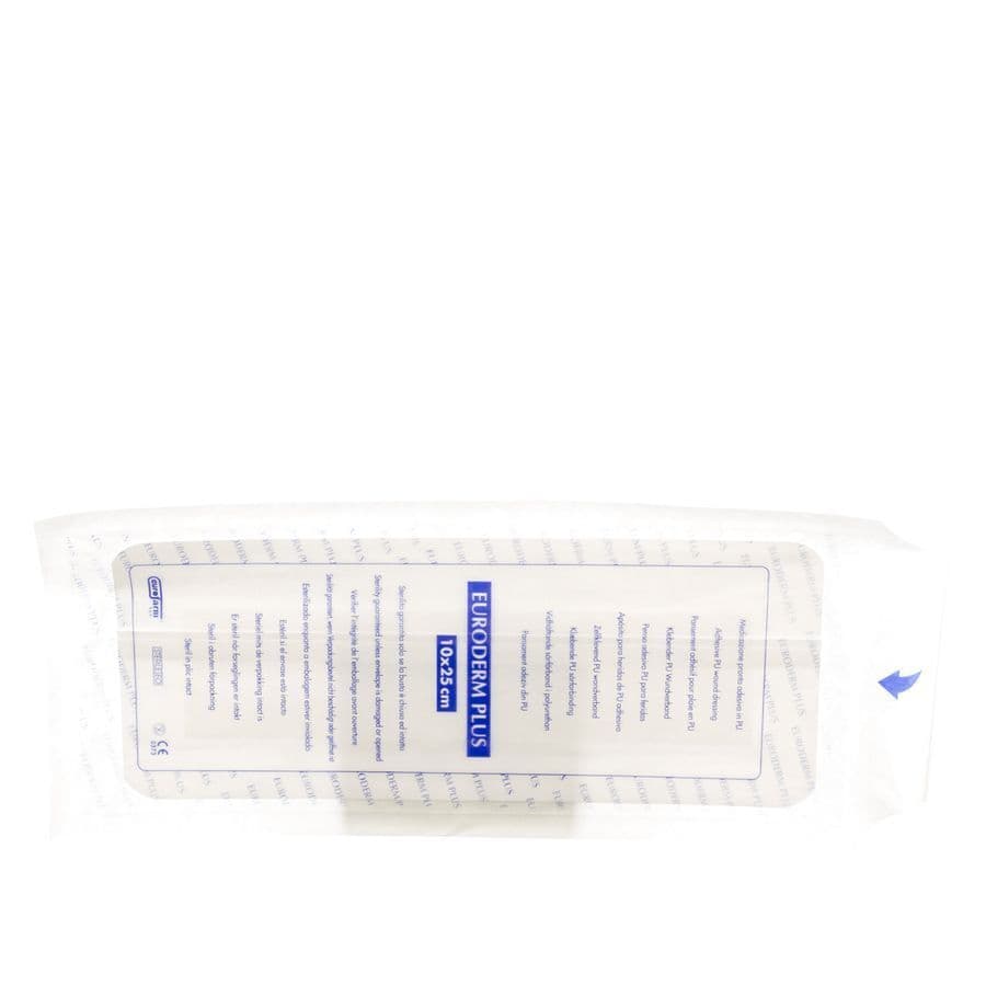 Euroderm Plus 10x25cm 1 Pansement Steril