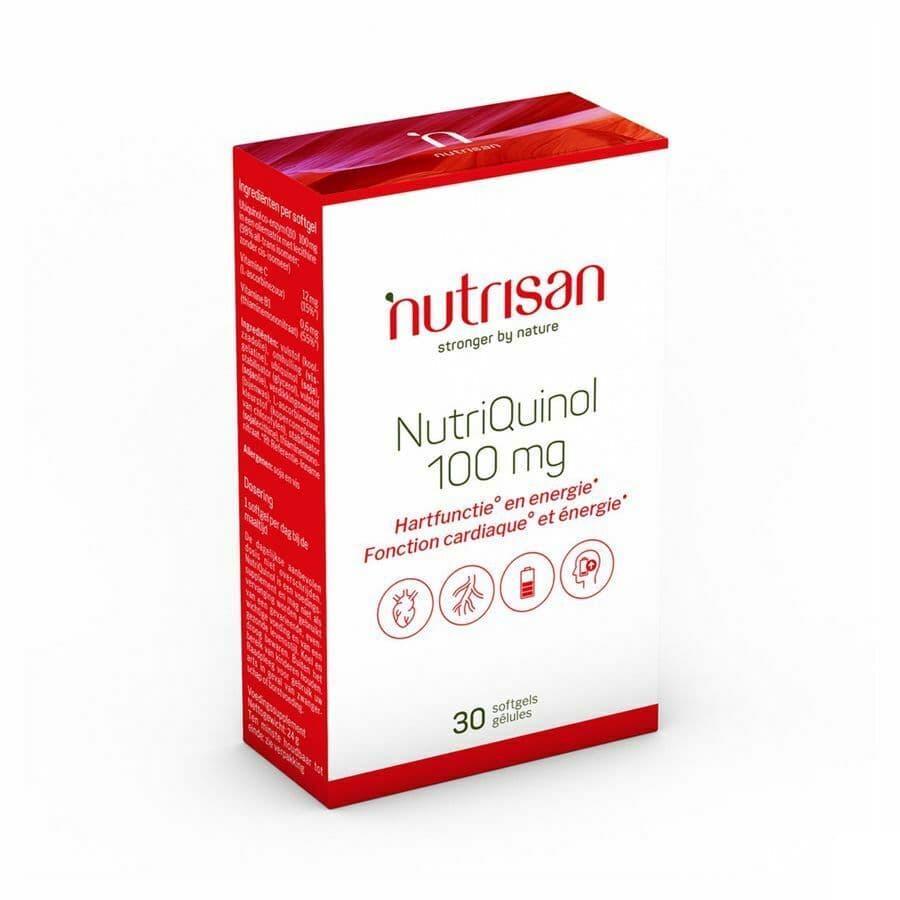 Nutriquinol 100mg Nf 30 Gélules Souples Nutrisan