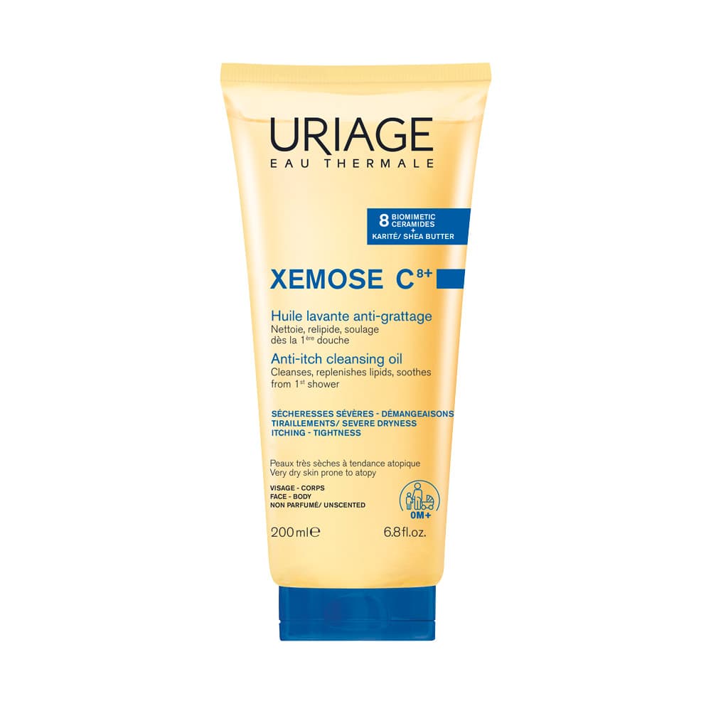 Uriage Xémose C 8+ Jeukstillende Reinigingsolie 200ml