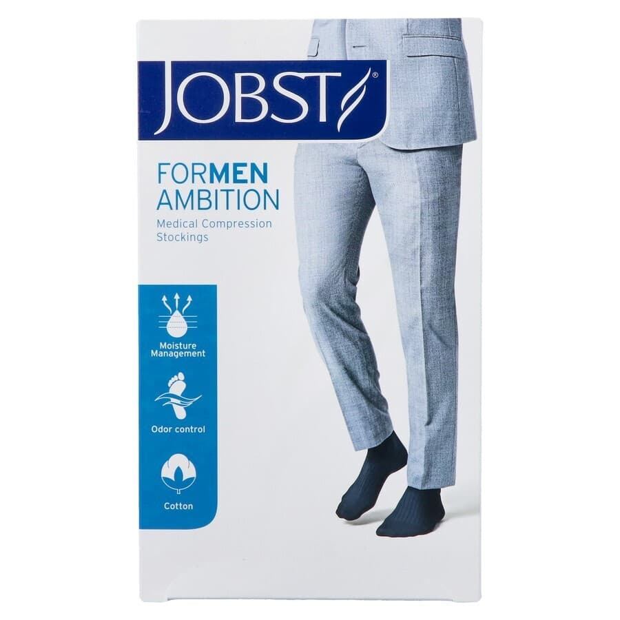 Jobst For Men Ambition Kl2 Ad Long Black Ii 1p