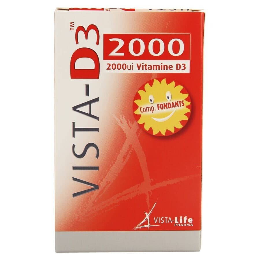 Vista-D3 2000 60 Comprimés Fondants