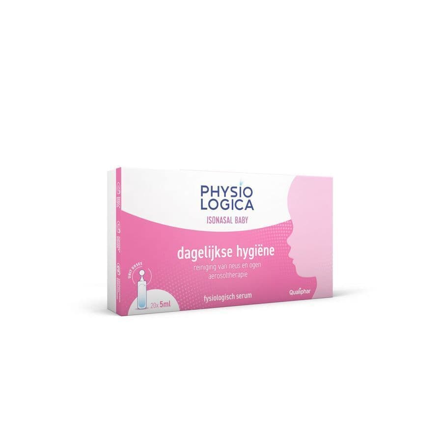 Physiologica Isonasal Baby Unidoses Fysiologisch Water 20 X 5ml