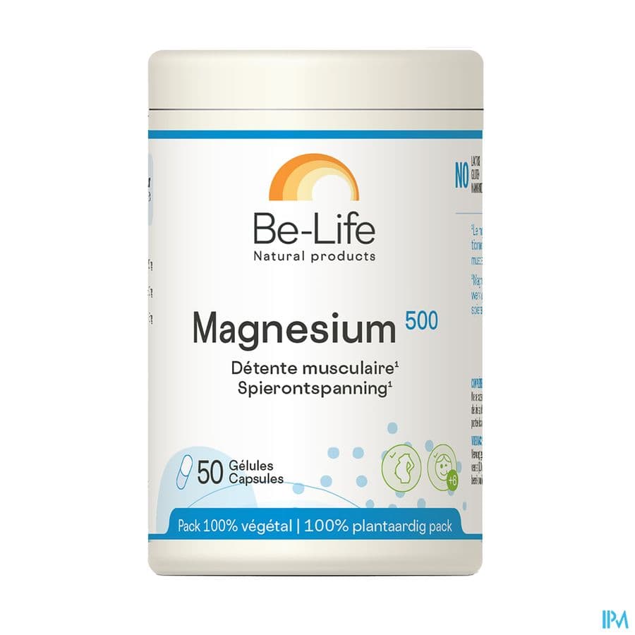 Be-Life Magnesium 500 50 Gélules