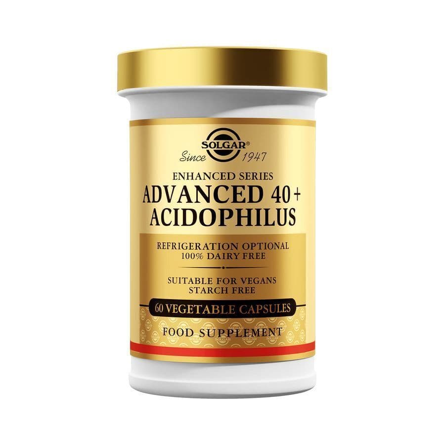 Solgar Advanced 40 Plus Acidophilus 60 Gélules Végétales