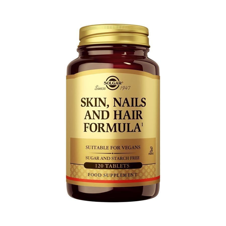 Solgar Skin Nails And Hair Formula 120 Comprimés