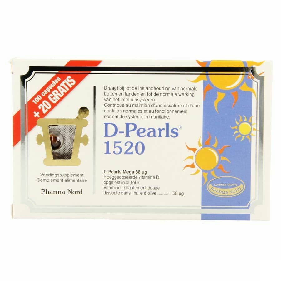 D-pearls 1520 Caps 100+20 Promo