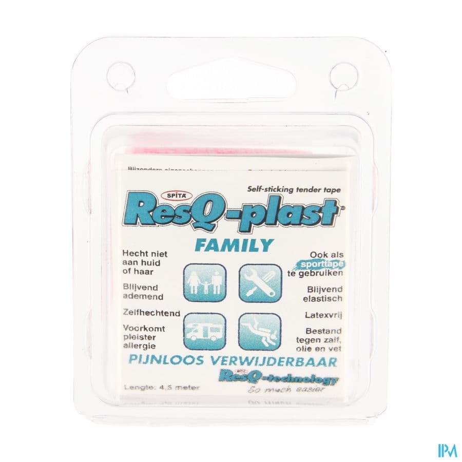 Resq-plast Family 4,5mx50mm Roze 1
