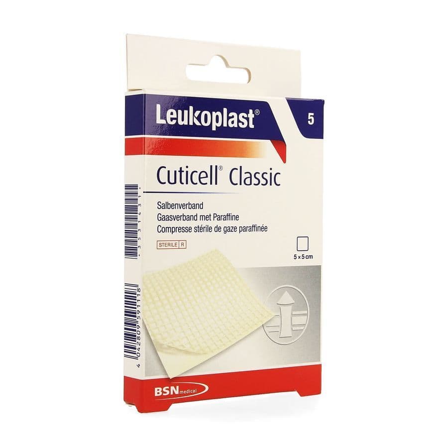 Leukoplast Cuticell Classic Kompres met Paraffine
