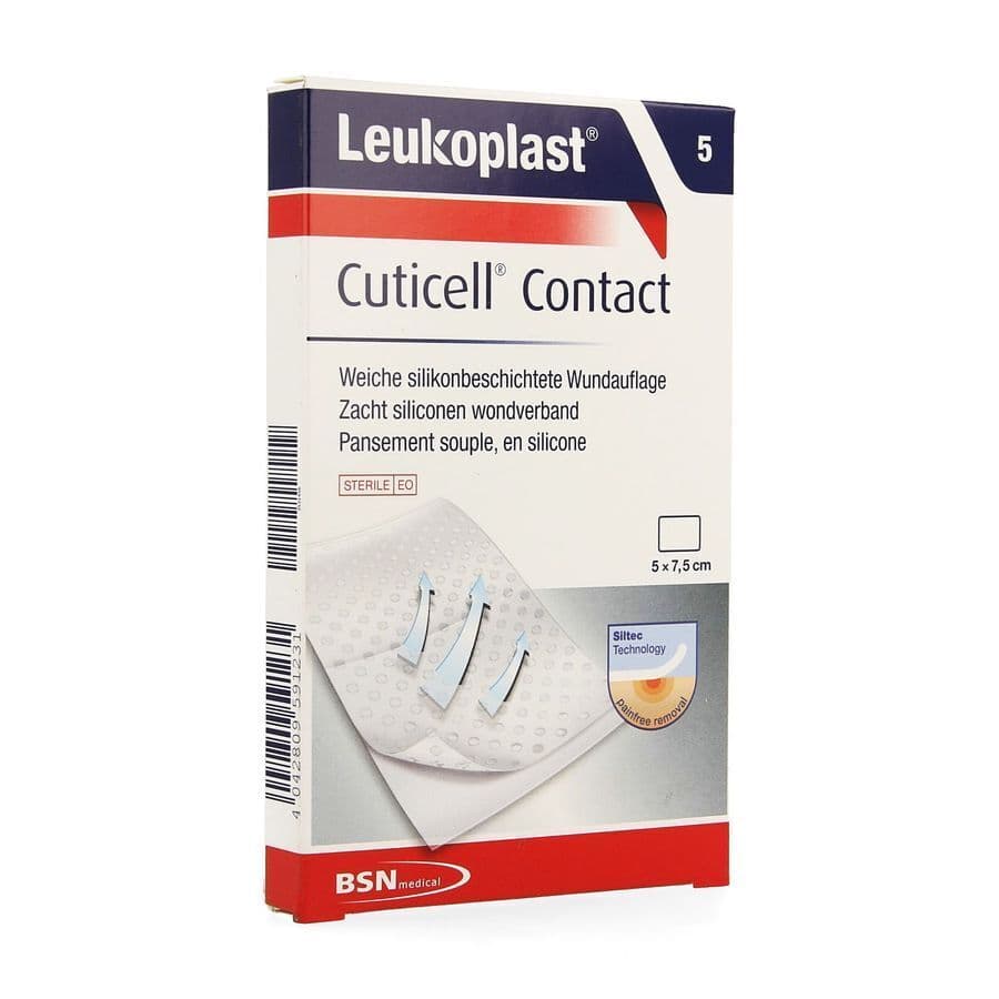 Leukoplast Cuticell Contact Wondcontactlaag Siliconen
