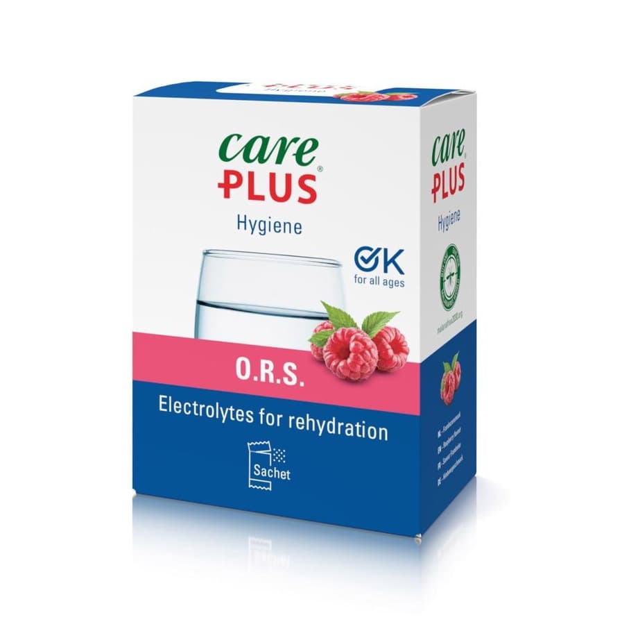 Care Plus O.R.S. Oral Rehydration Salt Framboos