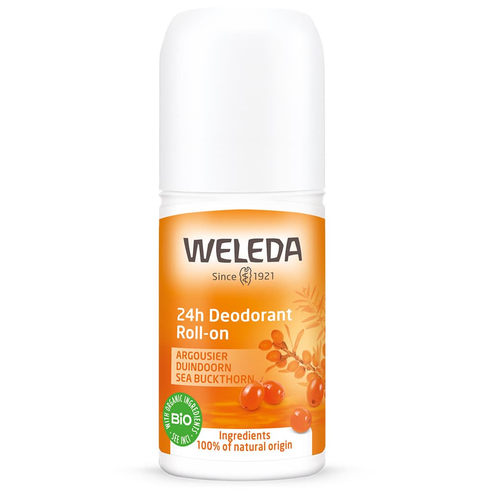 Weleda Argousier Déodorant Roll-On 24h 50 Ml | Déodorant Naturel