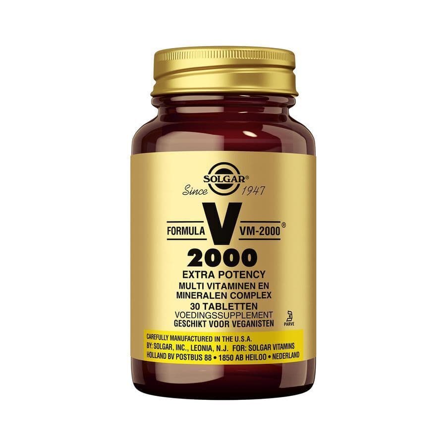 Solgar VM-2000 Complete Hooggedoseerde Multivitamine 30 Tabletten