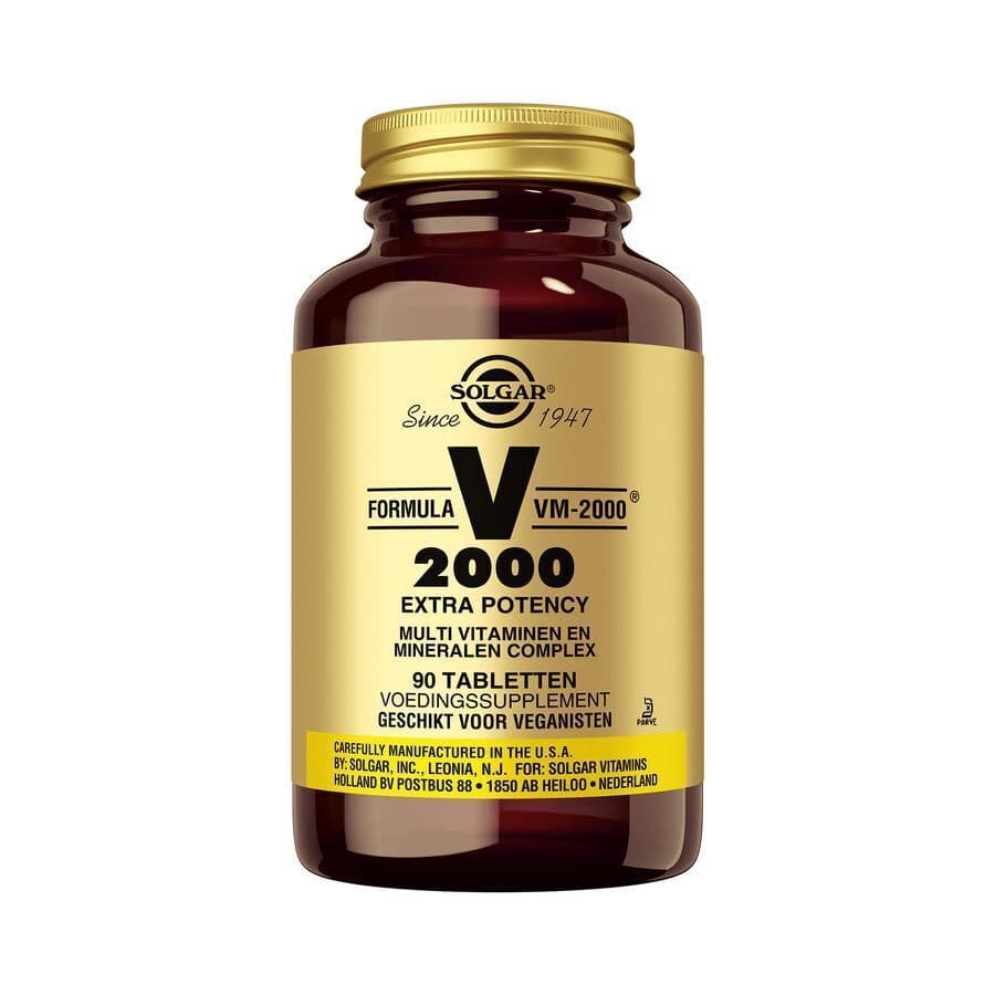 Solgar VM-2000 Complete Hooggedoseerde Multivitamine 90 Tabletten