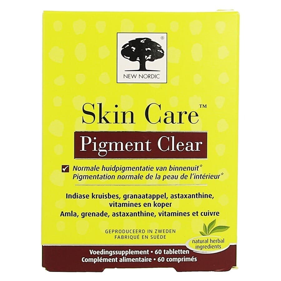 New Nordic Skin Care Pigment Clear Tabl 60
