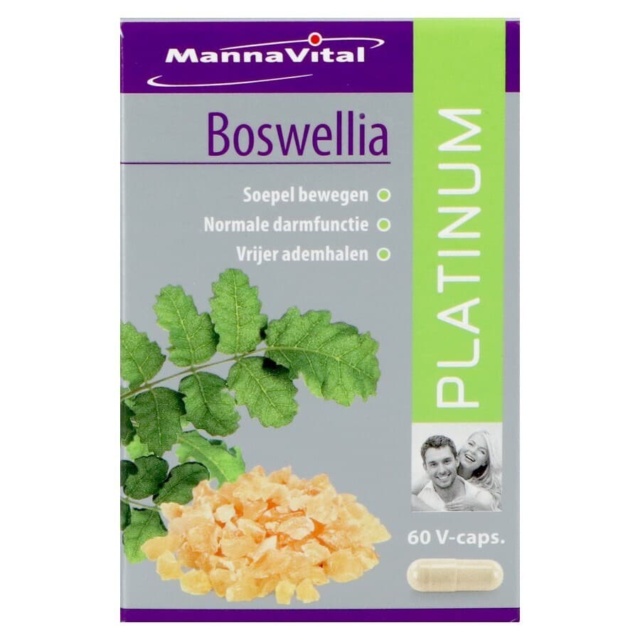MannaVital Boswellia Platinum Vegcaps