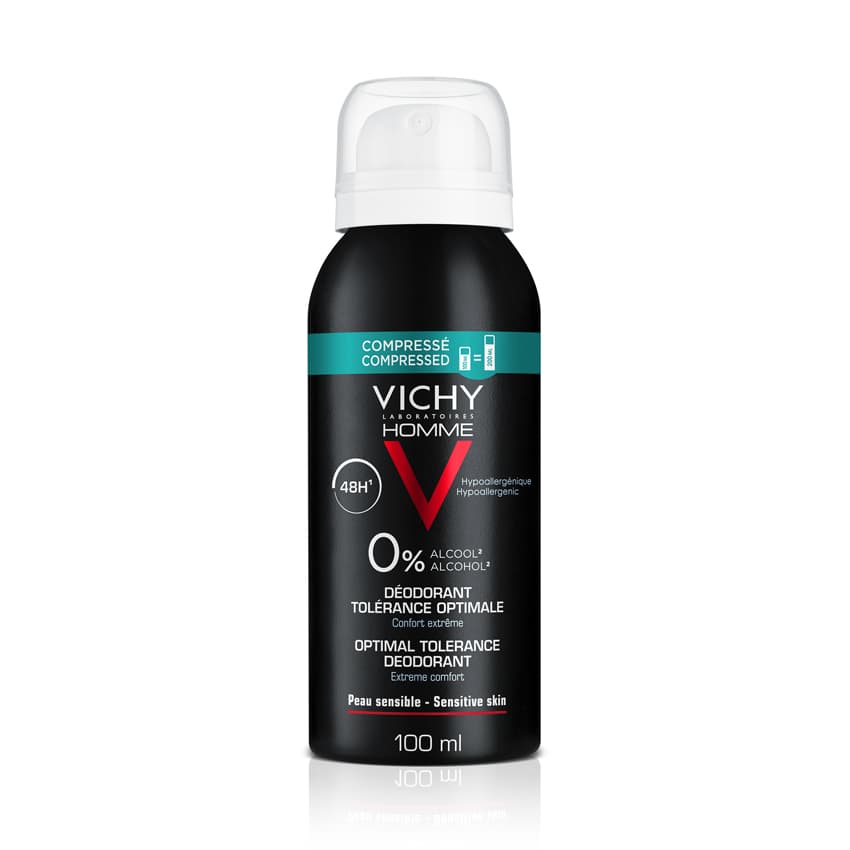 Vichy Homme Optimal Tolerance Deodorant Sensitive Skin