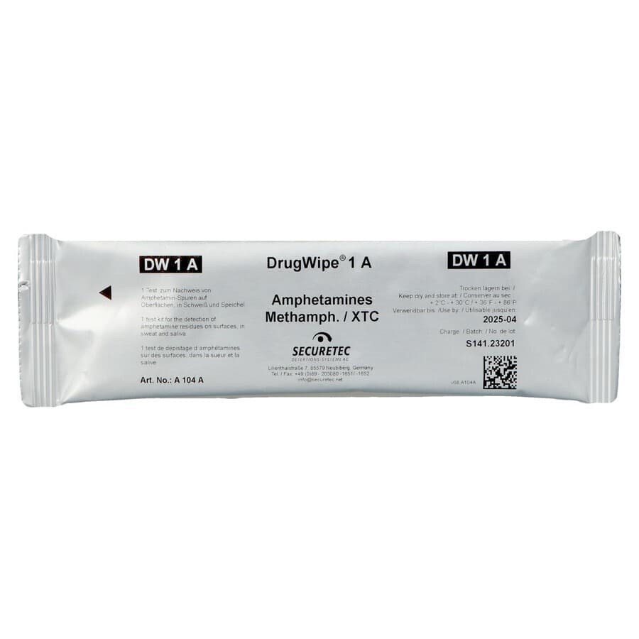 Drugwipe 1a Speeksel/oppervlak/zweettest Amp/mamp