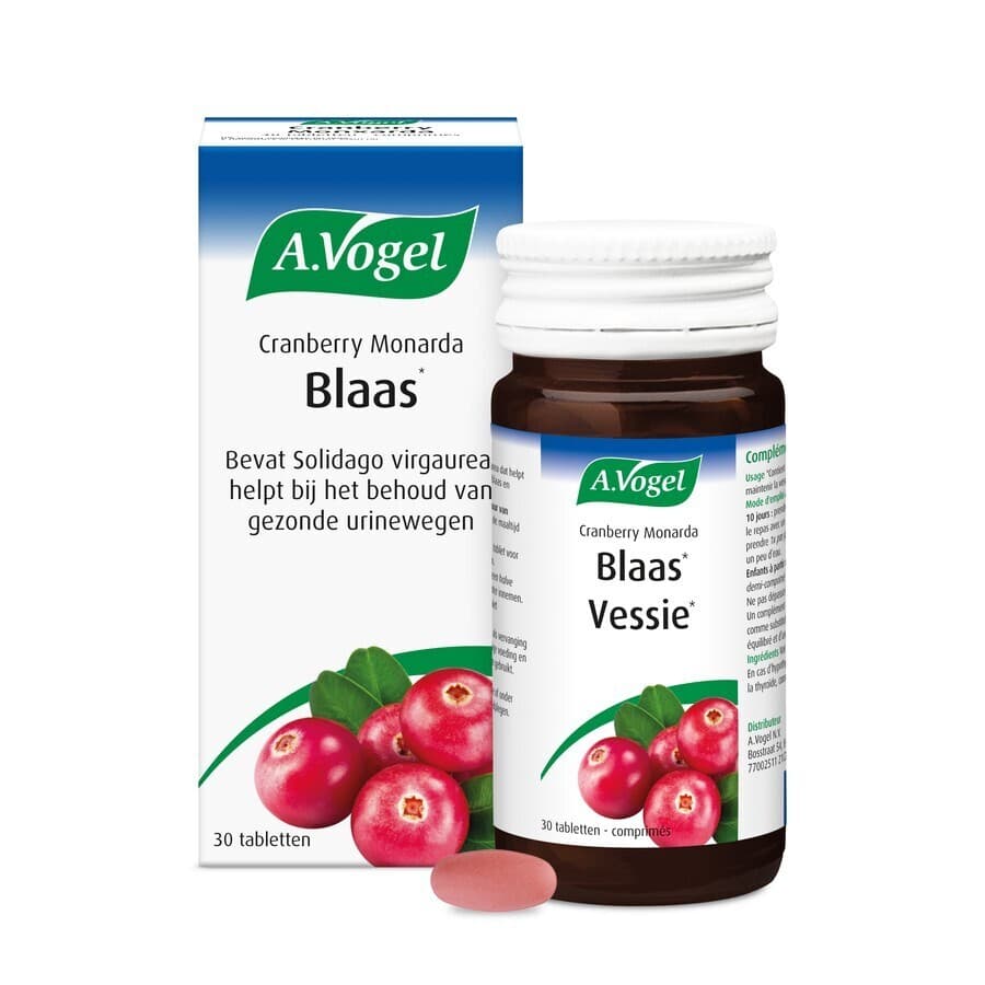 A.Vogel Cranberry Monarda Gezonde Urinewegen 30 Tabletten