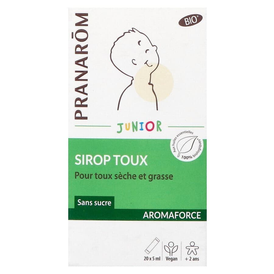 Pranarôm Aromaforce Sirop Toux Enfants 20x5 Sachets