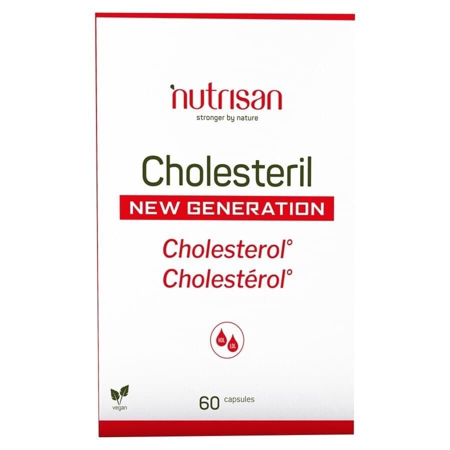 Nutrisan Cholesteril New Generation 60 Vegetarische Capsules