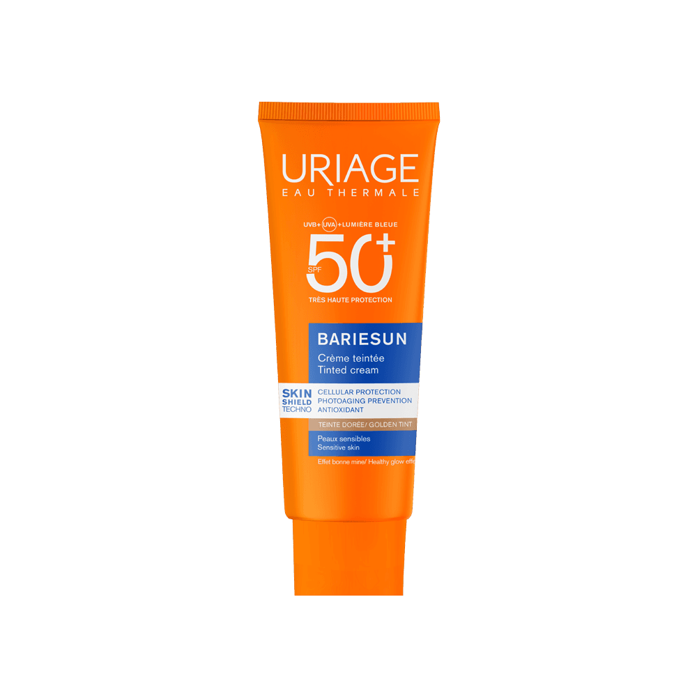 Uriage Bariésun Getinte Zonnecrème Goud SPF50+ 50ml