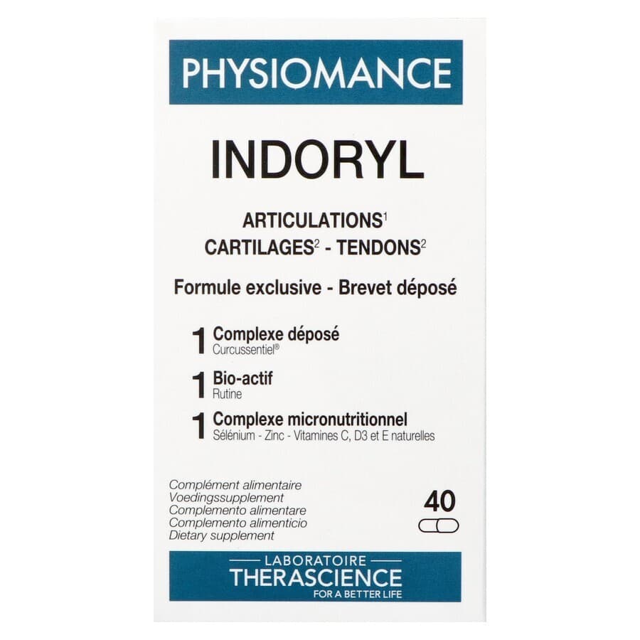 Indoryl Caps 40 Physiomance Phy382b