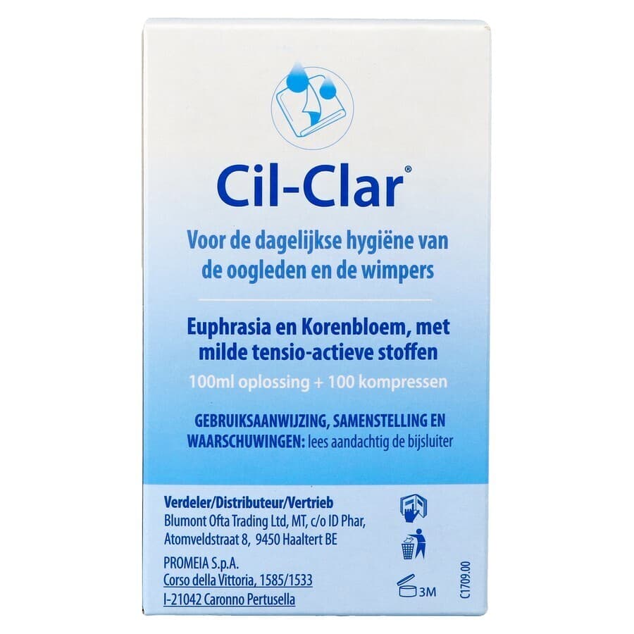 Cil-clar Hygiene Oogleden 100ml+kp 100 Nf