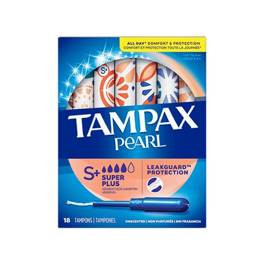 Tampax Pearl Compak Super Plus 18