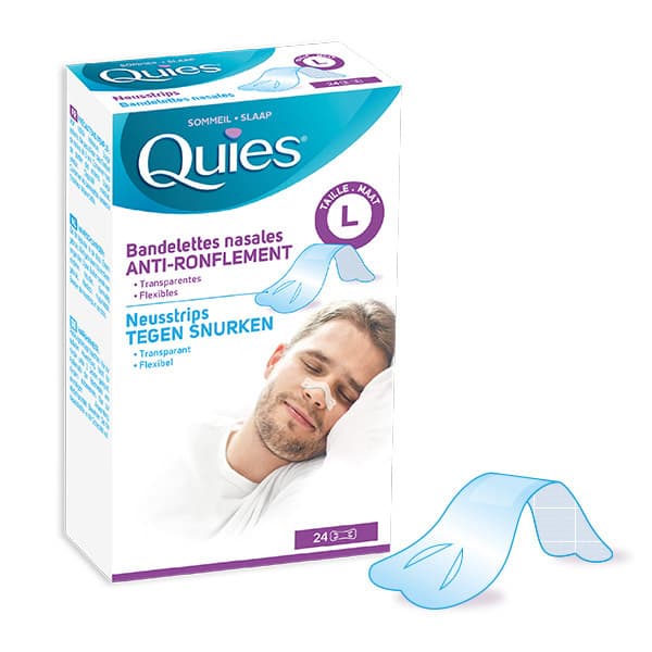 Quies A/ronflement Bandelette Nasale L 24