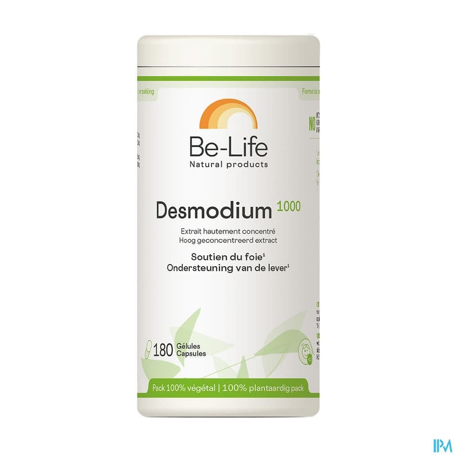 Be Life Desmodium 1000 Vegan 180 Capsules