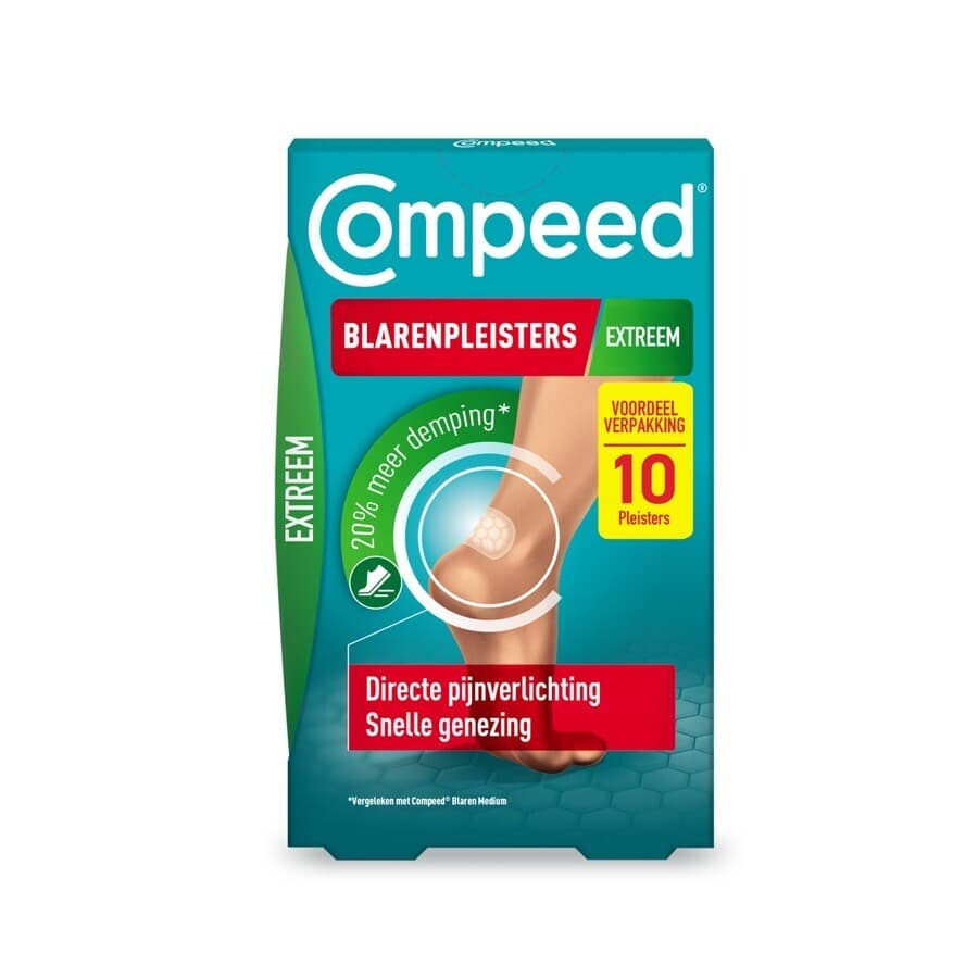 Compeed Blarenpleister Extreem Voordeelverpakking 10 Stuks
