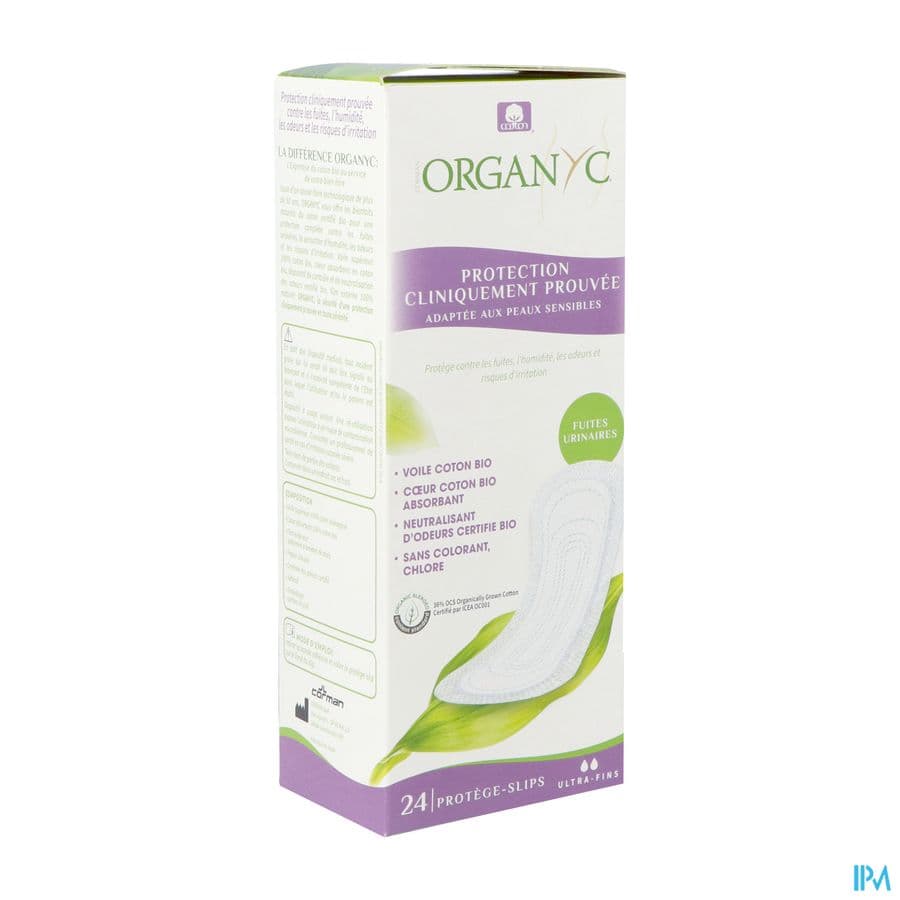 Organyc Incontinentieverband Extra Fijn 24