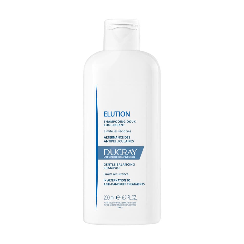 Ducray Elution Zachte Evenwichtherstellende Shampoo 200ml
