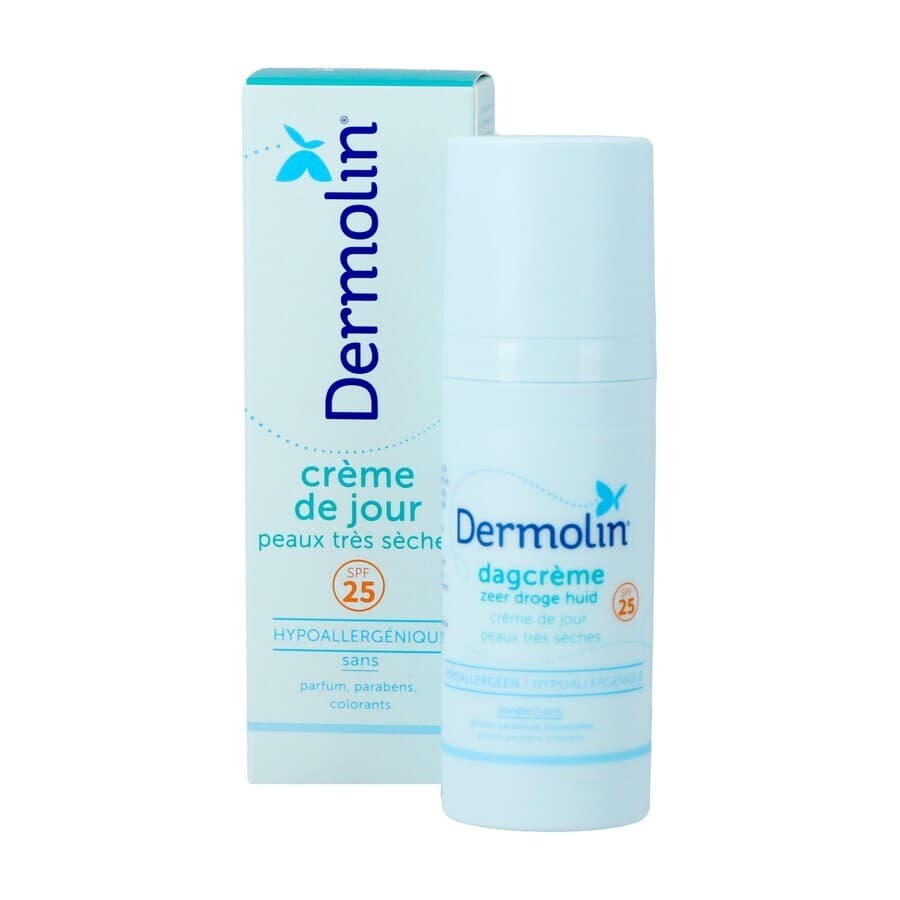 Dermolin Creme Jour Peaux Tres Seches 50ml