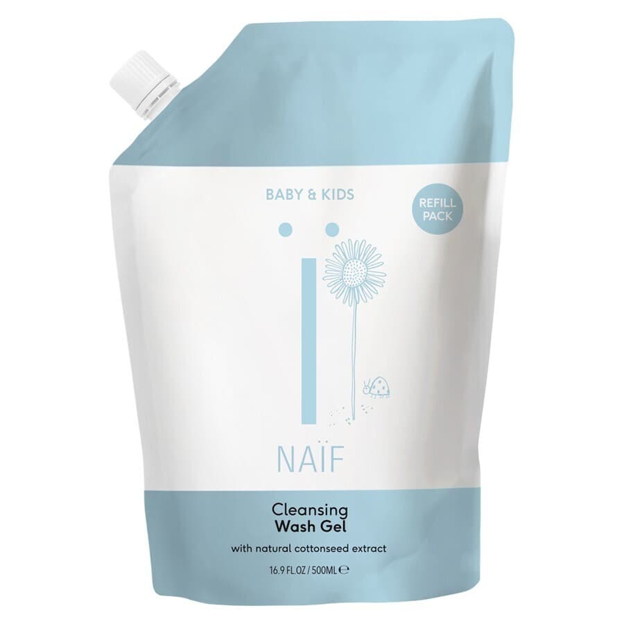 Naïf Baby&Kids Reinigende Wasgel Navulling 500ml