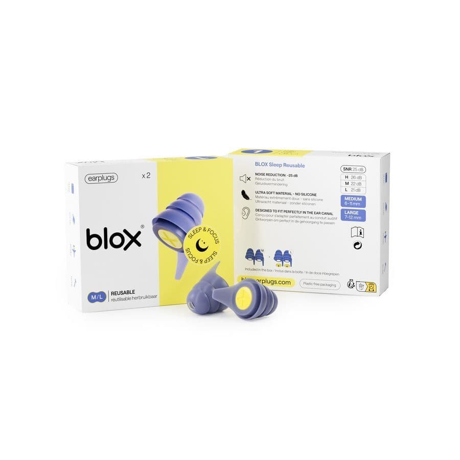 Blox Sleep Herbruikbaar Oordoppen 1 Paar