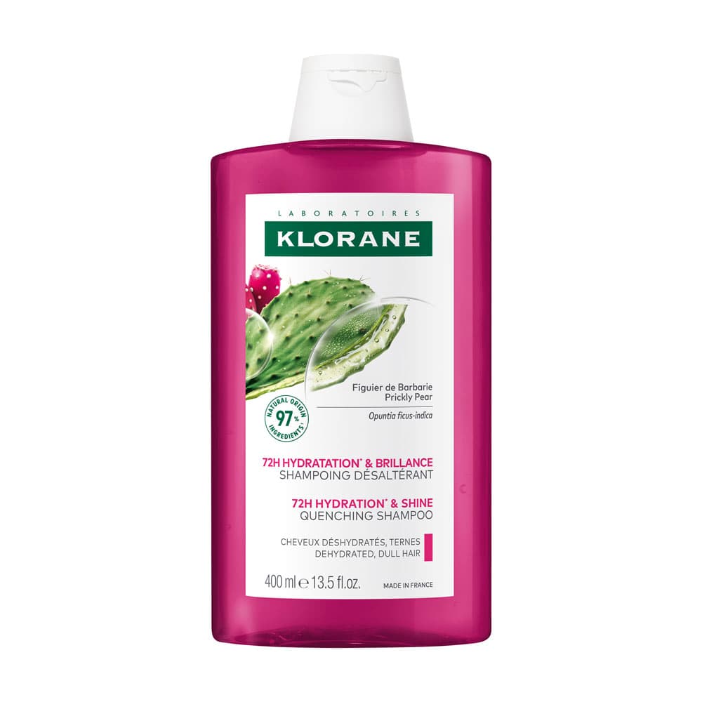 Klorane Hydratatie & Glans Dorstlessende Shampoo Met Cactusvijg 400 Ml