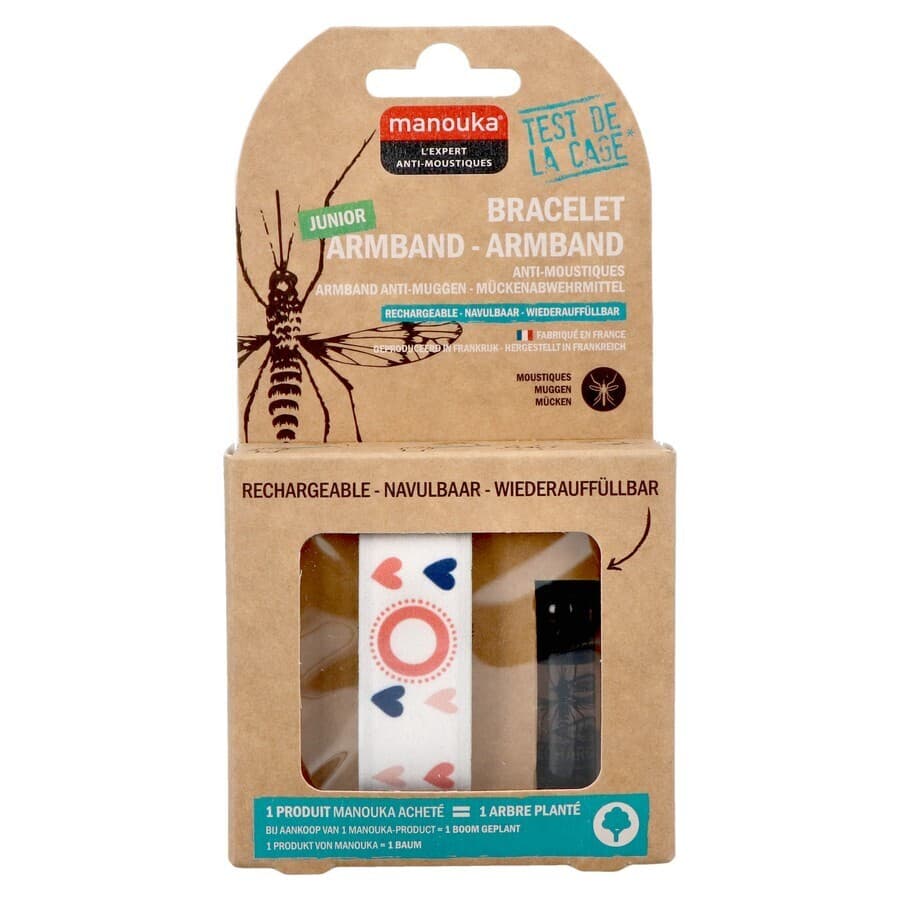 Manouka Armband Kids A/muggen Hart
